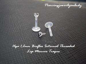 The Auction and FixedPrice is for 1piece (1 Lip/Monroe/Tragus)