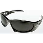 Edge Eyewear Edge Baretti Safety Glasses, Black Frame   Smoke Lens