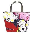 Carsons Collectibles Bucket Bag (Purse, Handbag) of Charlie Brown 