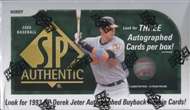 2009 Upper Deck SP Authentic Baseball Hobby Box  