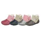 IM Link Pink Micro Suede Leatherette Baby Girls Designer Boots Size 4