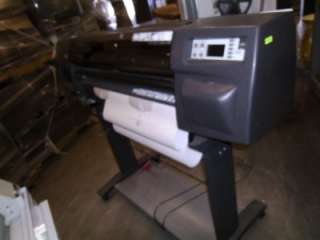 HP Designjet 1055CM 36 Large Format Printer Plotter F16154  