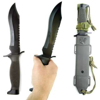12 Extra Sturdy Jungle King Hunting Knife w/ Sheath  