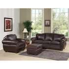 dual reclining sofa and love seat are composed of overstuffed pillow 