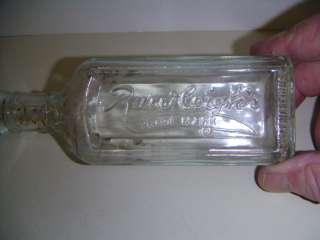 Bottle Vintage Medicine RAWLEIGHS Trade Mark  