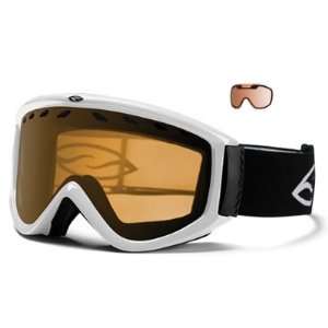   Pro Airflow Series Ski Goggles   White Frames
