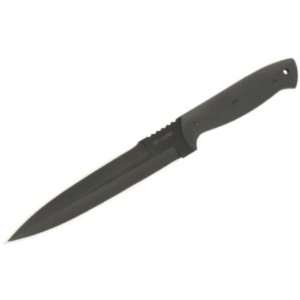  Entrek USA Knives 9B Black Commando Fixed Blade Knife with 
