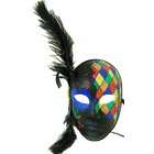 PMG Demons Of Metal Pewter Molded Costume Mask Blue