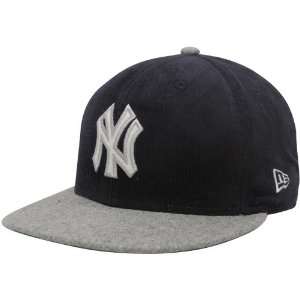 New Era New York Yankees Navy Blue Gray Cord Mix Cooperstown 9FIFTY 