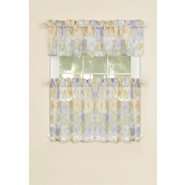 Essential Home Sunflower Tier Set Curtains  