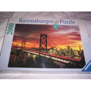  2000 Piece San Francisco Jigsaw Puzzle Toys & Games
