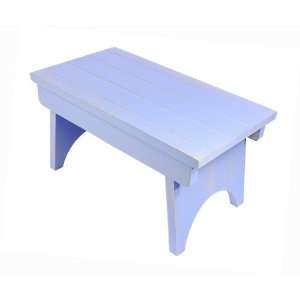 Bartelt Americana Collection Step Stool, Periwinkle  