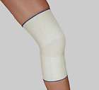 medium white elastic knee brace compression sleeve  