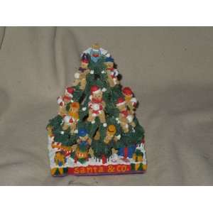   Man Christmas Tree(apx 9 Tall) Candle Holder 