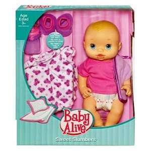  Baby Alive Sweet Slumbers Doll with Accessories Toys 