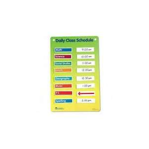   Learning Resources Magnetic Classroom Schedule Chart