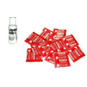 Paradise Cherry Flavored Premium Latex Condoms Lubricated 48 condoms 