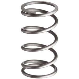 Wire Compression Spring, Steel, Metric, 22 mm OD, 2 mm Wire Size, 38 