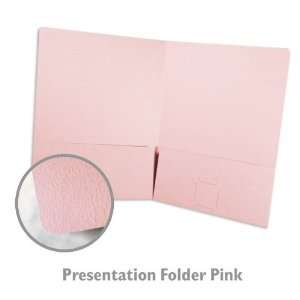  Presentation Folder Pink Folders   10/Box