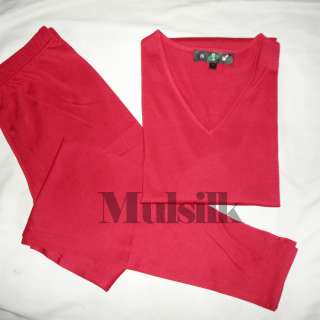   Underwear Sleepwear Long Johns Set Top&Bottom Red/SZ XL/XXL  