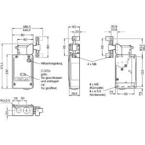  ABB, BEA26/325, 662019916200, CLOSE COUPLER MS325 A26 