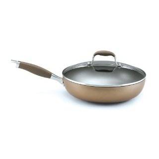   Bronze Collection Hard Anodized Nonstick 12 Inch Covered Deep Skillet