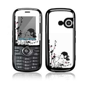  LG Cosmos Skin Decal Sticker   Skulls and Flowers 