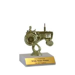  Quick Ship Tractor Trophy (No Column)
