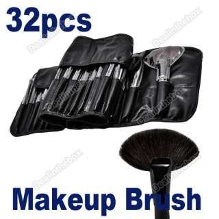 32 PCS Professional Makeup Cosmetic Brush Set Kit Case Makeup Brush 