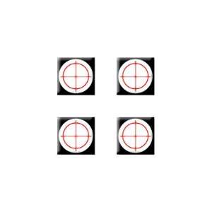  Sniper Sight Scope Target Crosshairs   Set of 4 Badge 