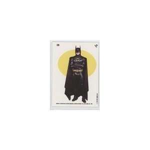  1989 Batman the Movie Stickers (Trading Card) #28   Batman 