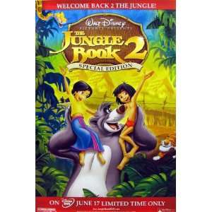  The Jungle Book 2 Movie Poster 27 x 40 (approx 
