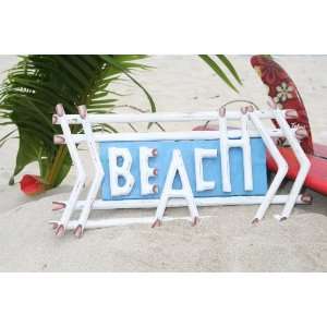  BEACH SIGN 22 WEATHERED STYLE   BEACH/COTTAGE DECOR 
