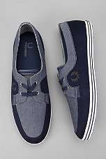 Fred Perry Dury Chambray Boat Shoe