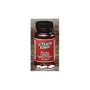  Vitamin Power Chromium Picolinate 200 mcg Nutra Chrom 100 