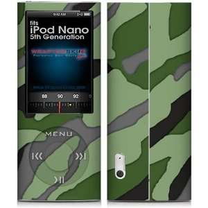  iPod Nano 5G Skin Camouflage Green Skin and Screen 