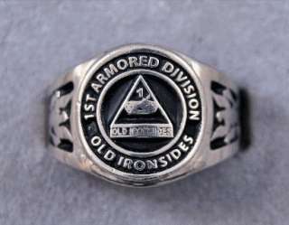 US Army Armor Rings Your Choice of 11 Different Rings Armored Division 