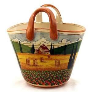  PAESAGGIO TOSCANA Handbag Vase [#P50 PAE]