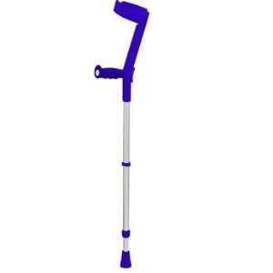  Forearm Crutches w/Soft Ergonomic Handles   1 pair; Blue 