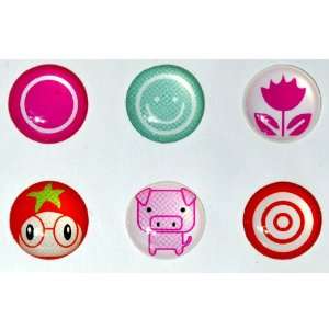  Sun Flower Pig Candy Home Button Sticker for Iphone 4g/4s 