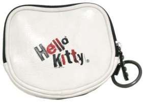 Loungefly Angry Hello Kitty Coin Purse Sanrio Goth New Face Black 
