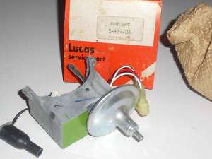 MGB LUCAS distributor amplifier vacuum advance 1977 79  