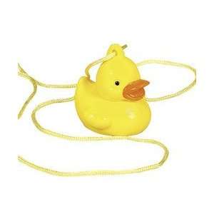  ~ 12 ~ Yellow Ducky Necklaces ~ New ~ Easter Baby Shower 
