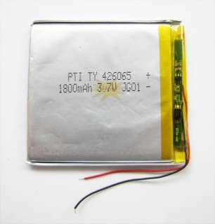 7V 1800mAh Lithium Polymer Battery For Li Po  GPS  