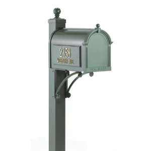  Whitehall Deluxe Mailbox Package in Green 16299