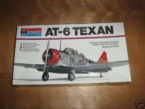 48 monogram vintage AT 6 Texan trainer model kit  