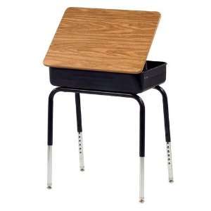  Adjustable Height Lift Lid Student Desk Laminate Top 