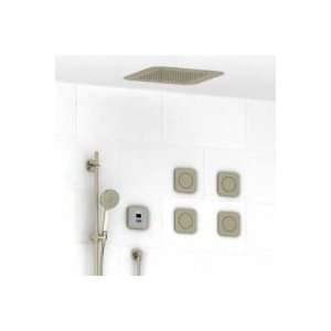 Electronic System with Hand Shower Rail, 4 Body Jets, and Shower 