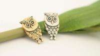 New Fashion Elegant Cute Retro Owl Earring Silver  