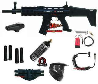   X7 PHENOM SCAR ASSAULT Electro Paintball Gun Egrip Sniper Pack Set